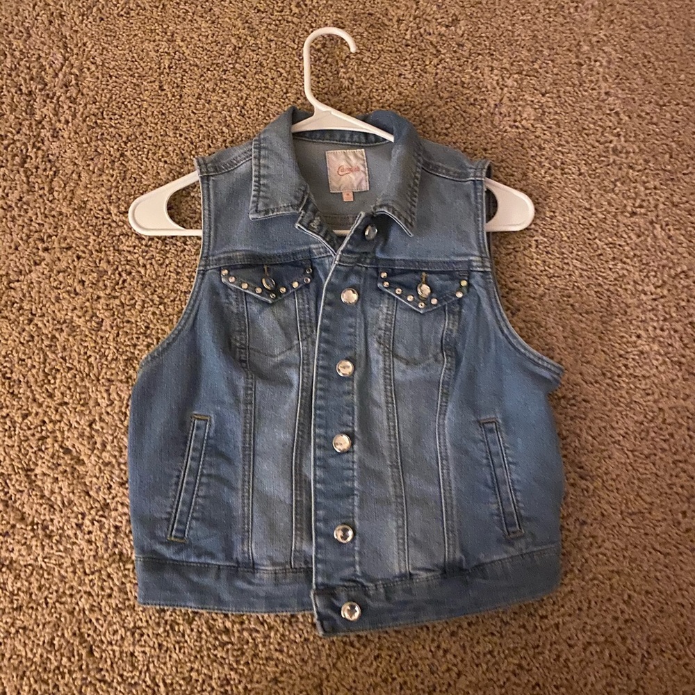 Denim vest